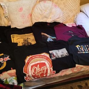 Huge bundle of shirts-hoodies grizzley diamond etc